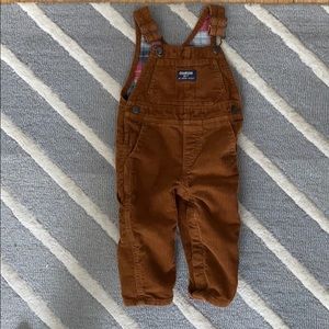 Copper OshKosh Vestbak Corduroy Overalls